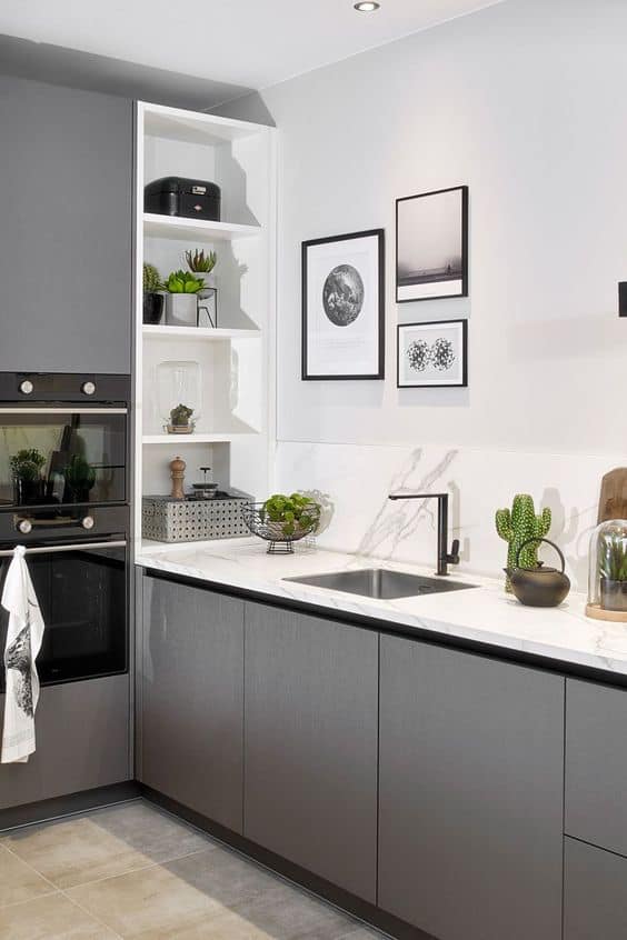 24 Idea Reka Bentuk Kabinet Dapur Rumah Yang Nampak 