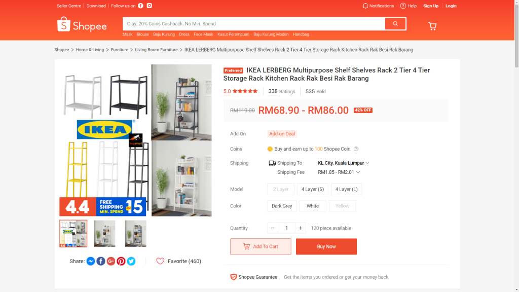 barang dapur shopee