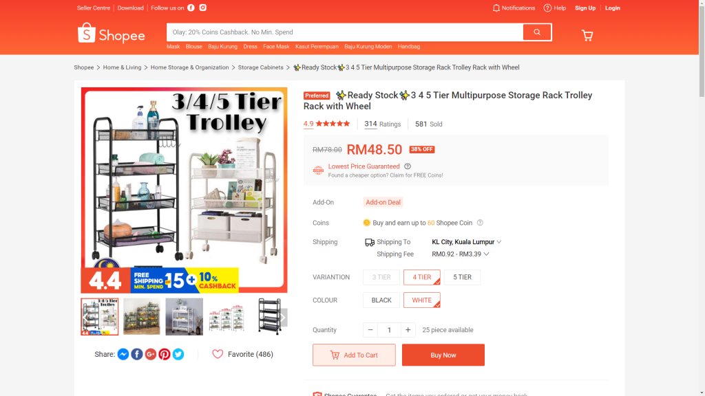 barang dapur shopee