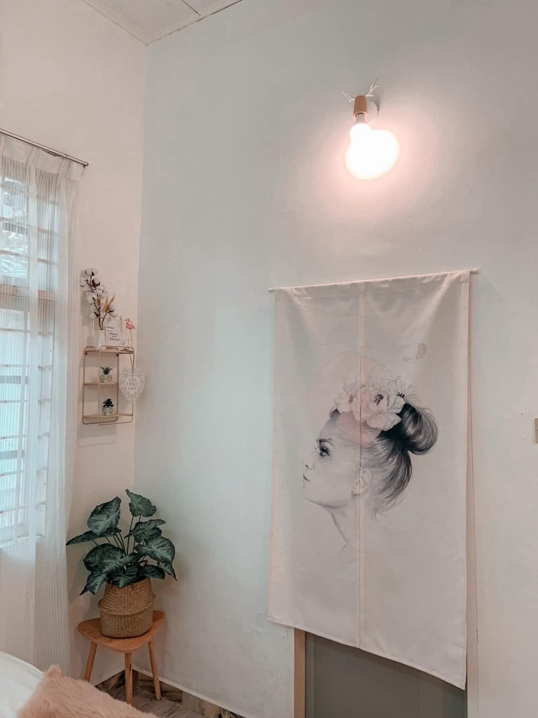 deko bilik tidur kecil simple