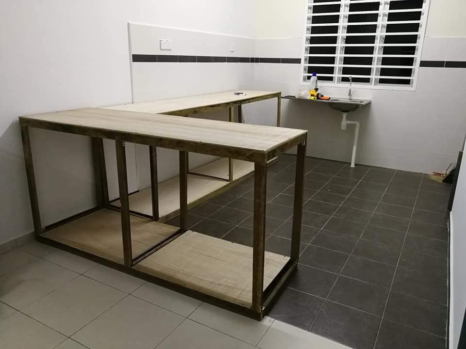 DIY Table Top Kayu