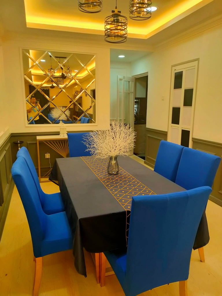 Dekorasi Ruang Tamu Rumah Memanjang