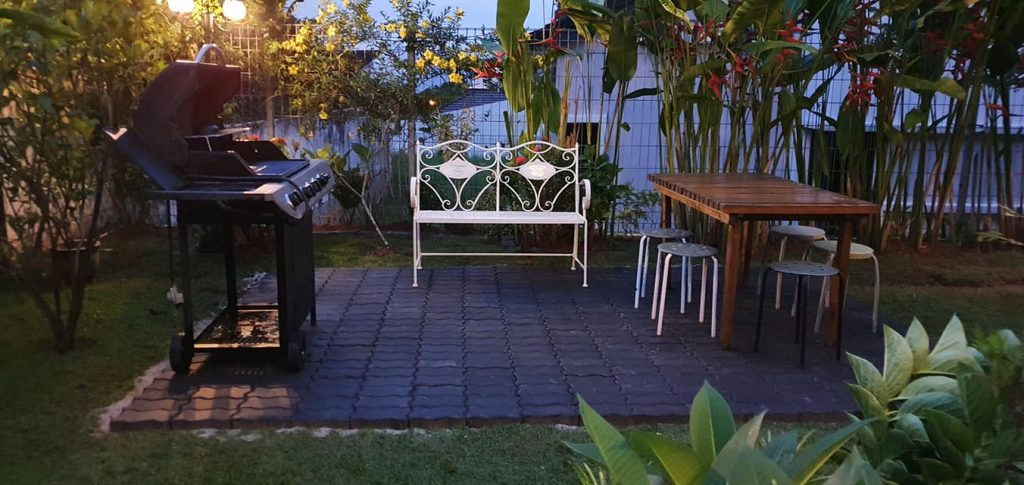 DIY Patio Block Stone