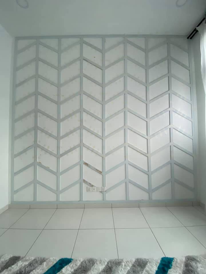 accent wall anak panah