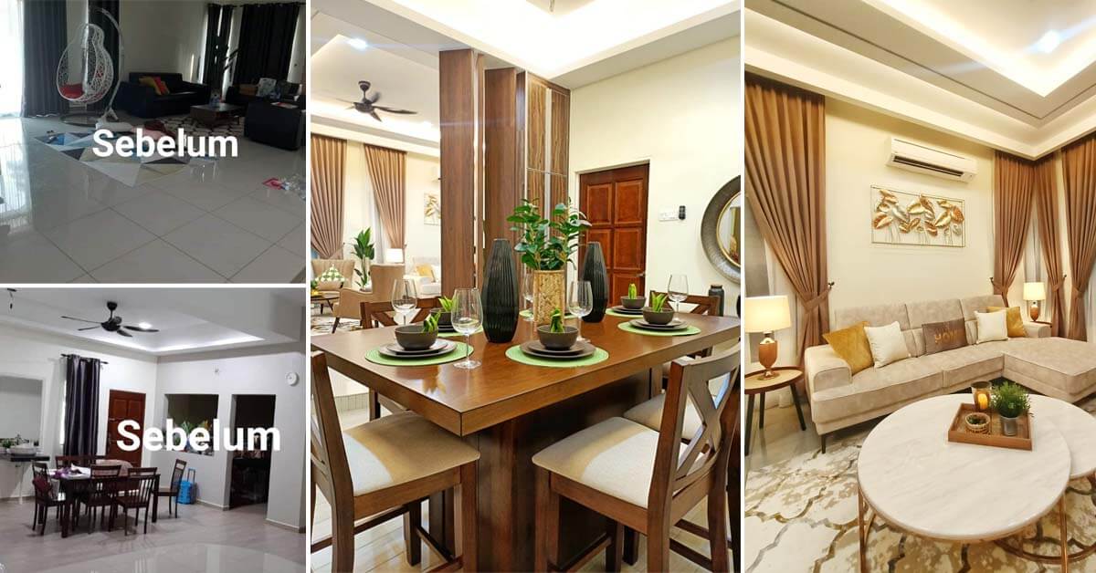 Makeover Rumah Kampung Kepada Moden Klasik