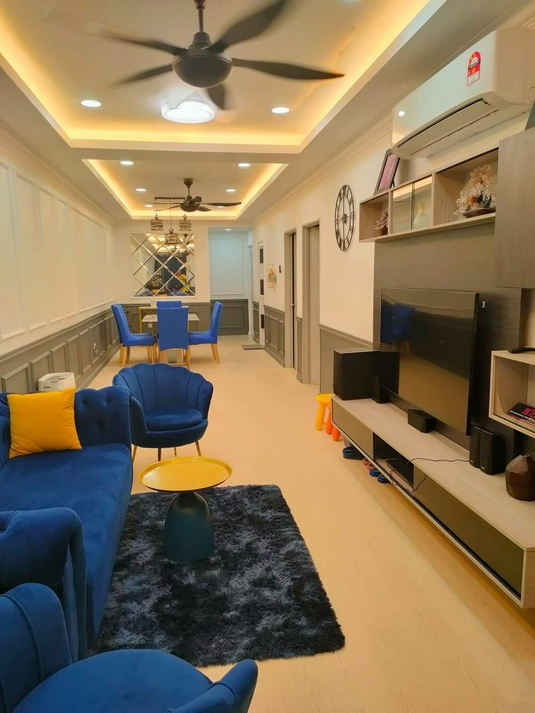 6 Idea Deko Ruang Tamu Memanjang | Giler Deco