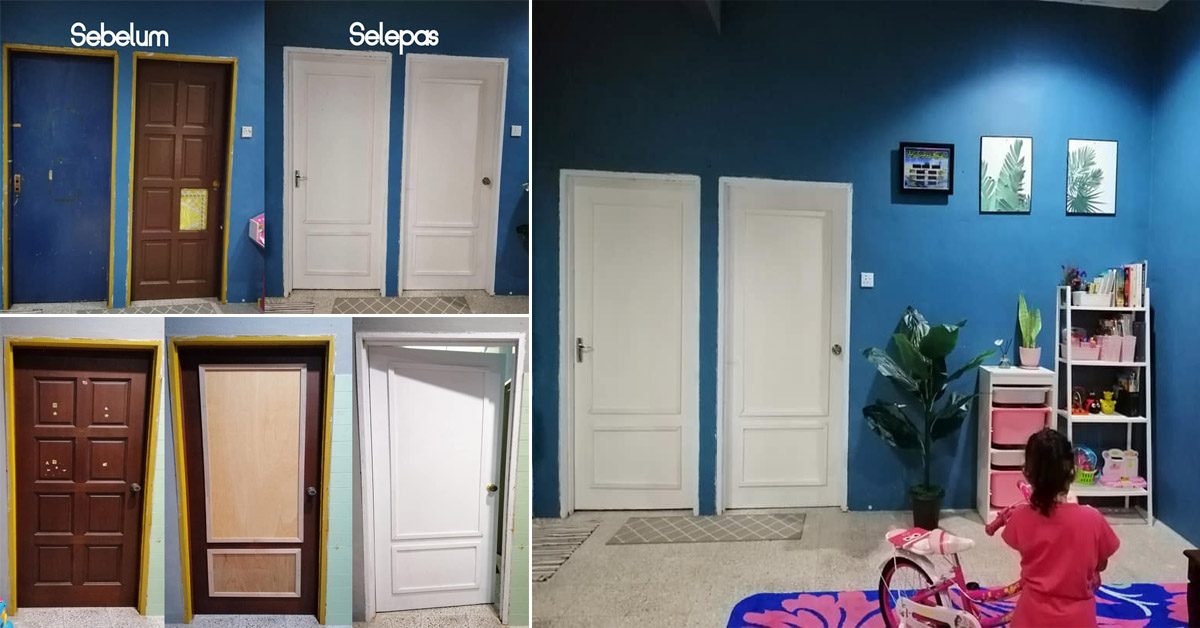 Ubahsuai Design Pintu Di Rumah Dengan Cara Yang Senang
