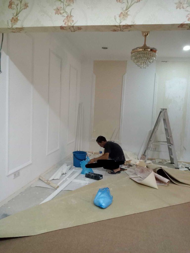 Projek Renovasi Rumah Dengan Konsep Mewah Menjelang Syawal