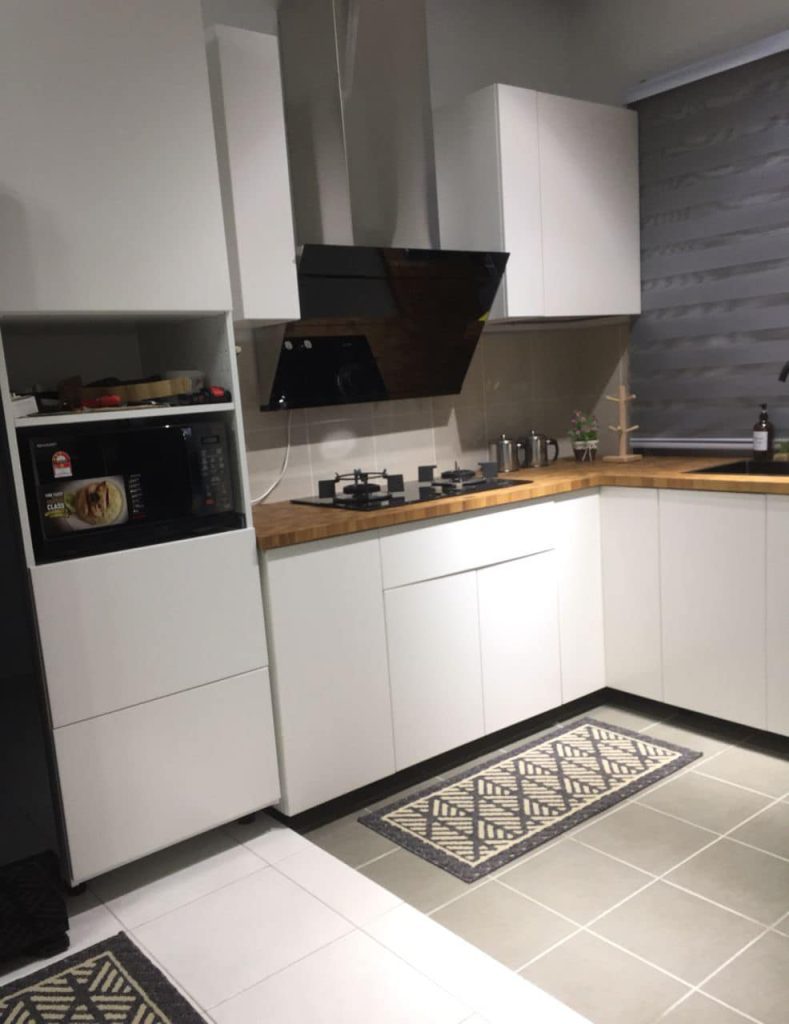 Idea Ubahsuai Ruang Dapur Guna Kabinet IKEA Secara DIY